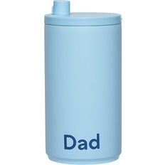Design Letters Termosmuggar Design Letters Travel Mug Dad 35 cl Dad Ljusblå Termosmugg