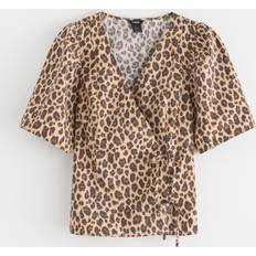 Blusar Lindex Blus Med Omlottdesign