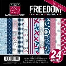 American Crafts Bazzill Freedom 6x6 Paper Pack