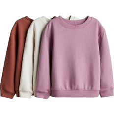 H&M 3-Pack Sweatshirts - Pink