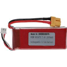 VHBW Battery Compatible XT60 Plug 2000mAh