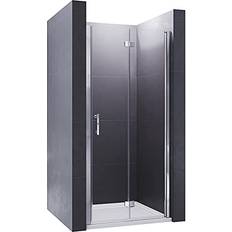 Elegant 800mm Bifold Shower Door Glass Shower Enclosure