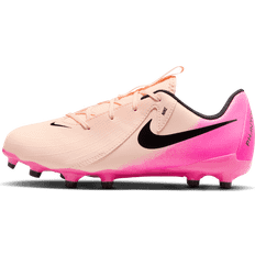 Nike 32 Fotbollsskor Nike Phantom GX 2 Academy FG/MG Fotbollsskor - Crimson Tint/Black/Pink Blast