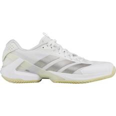 Dame - Sølv Ketchersportsko adidas Adizero Ubersonic 5 Clay Court Shoe Women - White