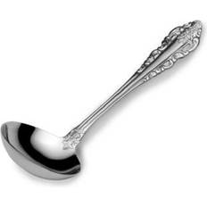 Gravy Ladles Wallace Silver Antique Baroque Stainless Solid Gravy Ladle