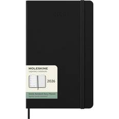 Moleskine Large Black Weekly Hard Cover 12 Month 2026 Planner