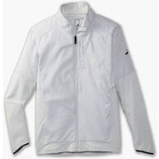 Brooks Fushion Hybrid Running Jacket - White