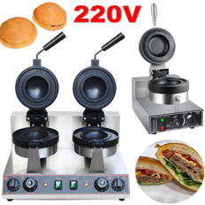 Waffle Makers SHengwin Nonstick Electric UFO Burger Maker