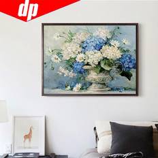 Arts & Crafts Fiyo Round Rhinestone Diamond Embroidery Handicraft Cross Stitch 20 x 30
