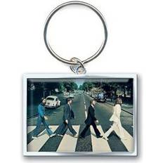 Wallets & Key Holders The Beatles Abbey Road Crossing Photo Print Keyring - Black