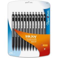 Paper Mate InkJoy 300RT Ballpoint Pen 1.0mm Black Ink 24/Pk