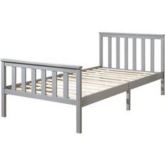 Three Posts Aadi Solid Wood Shaker Bed Frame 155x200cm