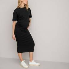 Maternity Midaxi Pencil Skirt Black XL