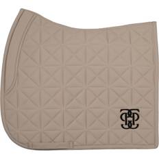 Diamond Quilt Dressage Saddle Pad - Latte