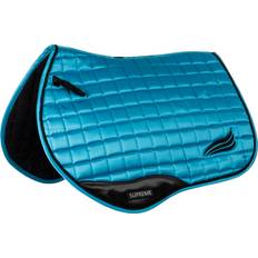 Blue Saddle Pads Supreme Satin Show Jumping Rug - Bleu