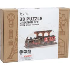 Rolife Steam Journey DIY Wooden Model Kit 3D Puzzle TGS01