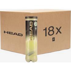 Head Tour XT Tennis Balls Box of 18 Tubes 72 Balls -