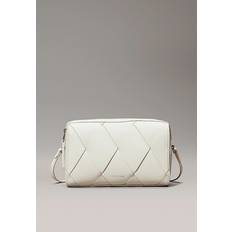 Calvin Klein Dame Tasker Calvin Klein Woven Crossbody Camera Bag - Beige