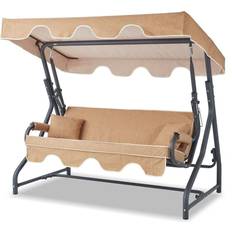 Hammockar Linento Olea Garden Triple Swing Chair