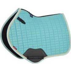 LeMieux Suede Close Contact Square Saddlepad - Bleu