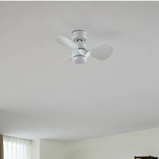 Tyst takfläkt Lindby LED-takfläkt Enon DC-motor Tyst