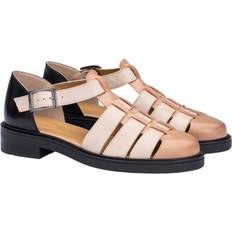 Sandaler LLOYD Kvinde Multicolor Flade Sandaler - Praline/Cipria/Black