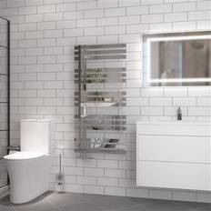 Heated Towel Rails Eastbrook Hurley Towel Warmer 1000 x 500 mm Chrome, Anthracite