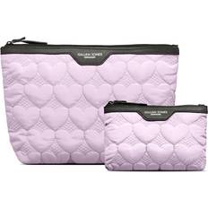 Gillian Jones Urban Travel Bag & Makeup Purse Set - Lila