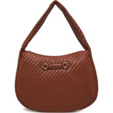 Fur Handbags Guess Francy Hobo Bag - Brown
