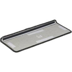 Treppenmatten Relaxdays 15x Stufenmatten 65 x 24 cm Anthrazit Grau