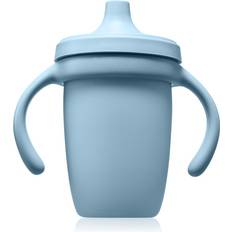 Silicone Cup Træningskop Med Håndtag Ocean 240 ml