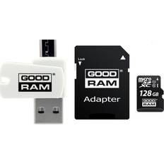 128 GB - microSDHC Hukommelseskort & USB Stik GOODRAM M1A4-1280R11 128 GB MicroSDHC Klasse 10