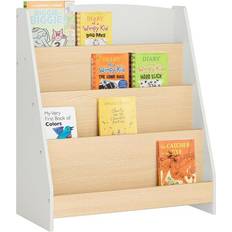 SoBuy Children Kids Bookcase Bookshelf Storage Shelf KMB106-HG