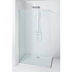 Allibert Duschvägg Lago Krom 120 cm