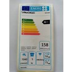 Lavatrici Sangiorgio S4210C Lavatrice Carica Frontale 5 kg