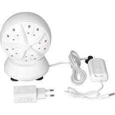 Ultrasonic Dual Turbine Washing Machine Mini Portable Underwear Rotating Washer 100 240VEU