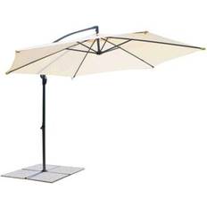 Ombrelloni e Accessori Ombrellone Da Giardino Ø 3 Palo Nero 312x295x250 cm