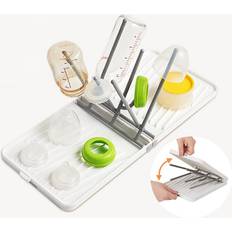 Foldable Baby Bottle Drying Rack with Tray