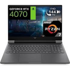 HP Ordinateurs portables HP Victus By Laptop 16-S0019NF AMD Ryzen 7 7840HS 5.1 GHz FreeDOS GeForce RTX 4070 16 Go RAM 512 Go SSD NVMe TLC 16.1 IPS 1920 x 1080