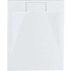 Docce Beliani Piatto Doccia Azzurro 80 x 100 x 3 cm Bianco