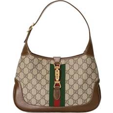 Gucci Handbags Gucci Jackie 1961 Series Single Shoulder Bag - Red Green Stripes Tape