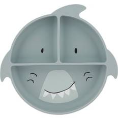 Trixie Assiette À Compartiments En Silicone Mr. Shark