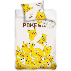 Pikachu Pika Single and Pillowcase Set