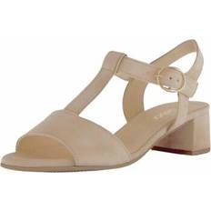 Gabor Women Sandals Gabor Smart Leather Sandals - Beige