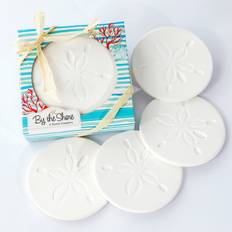 Kate Aspen Sand Dollar Drink Set of 4 Coaster