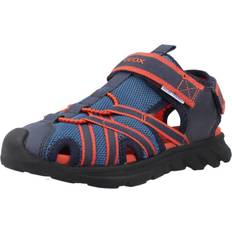 Blue Sandals Geox Kids Airadyum Closed Sandals - Navy Blue/Red