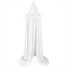 White Canopys Kid's Room Konnwei Baby Kids Round Dome Bed Canopy Mosquito Netting Curtain Cover