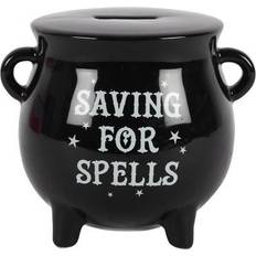 Something Different Cauldron Money Pot One Size Black