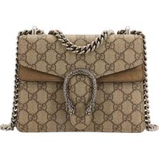 Gucci Handbags Gucci Dionysus GG Supreme Mini Bag - Beige/Ebony
