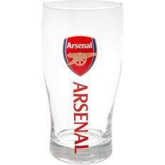 Red Beer Glasses Arsenal FC Arsenal FC Tulip Pint Beer Glass